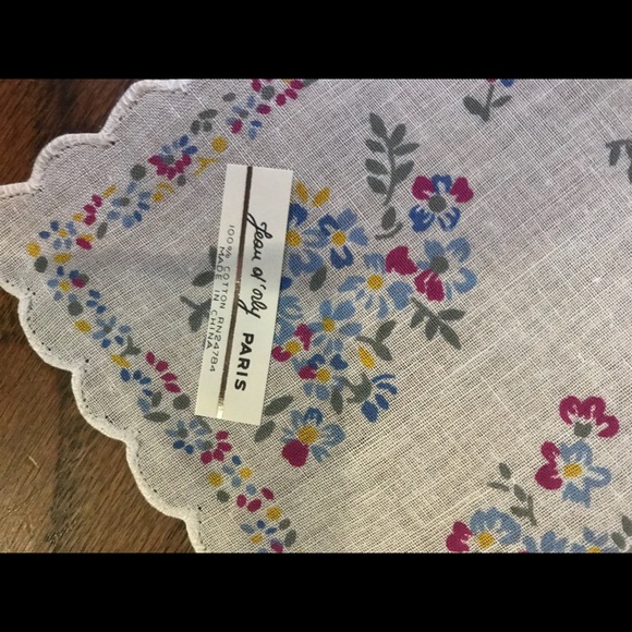 Vintage Handkerchief. Jean D’orly of France. - Picture 3 of 6